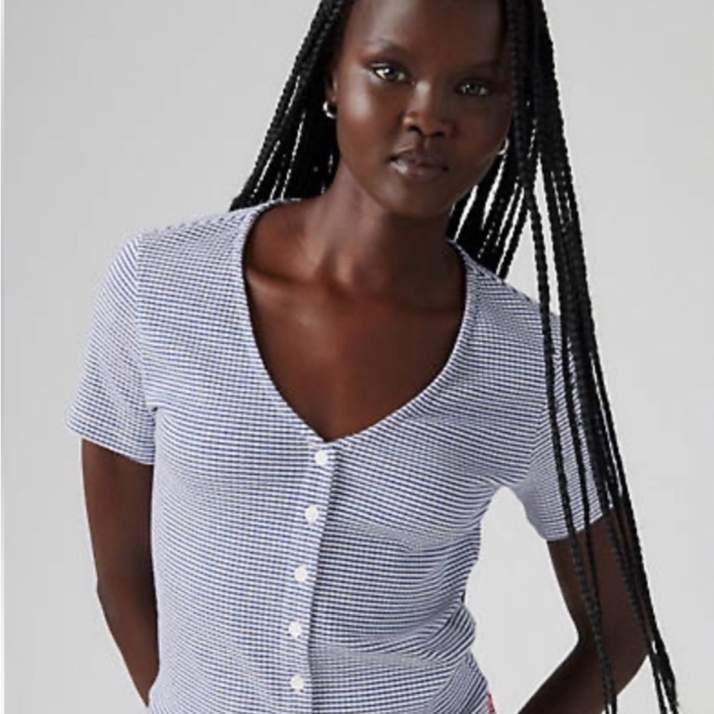 Levi's Muse Short Sleeve Crop Top